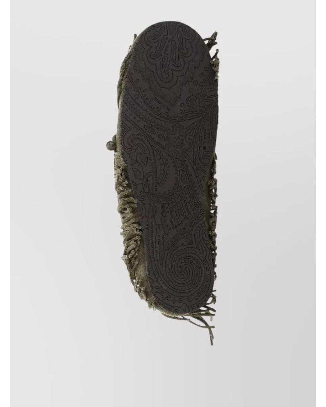 Etro Multicolor Suede Moccasins