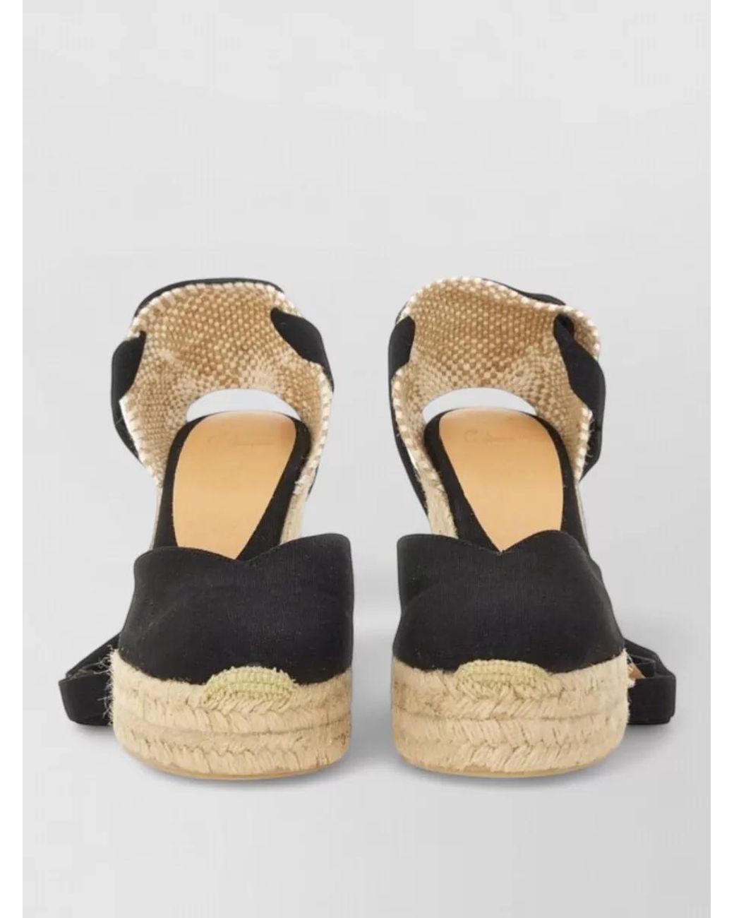 Castaner Natural Organic Cotton Espadrille Sandals