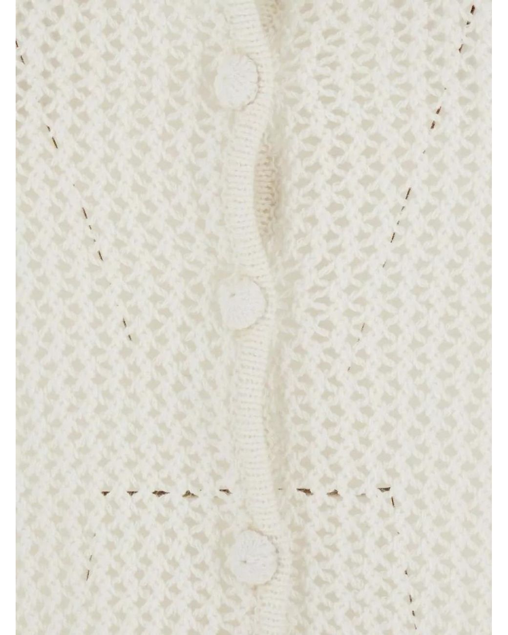 DUNST White Linen And Cotton Top