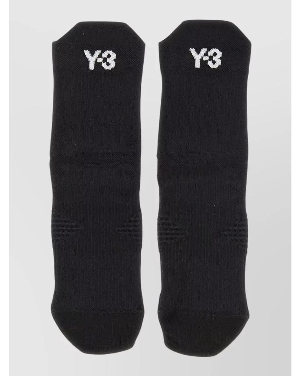 Y-3 Black Logo Socks