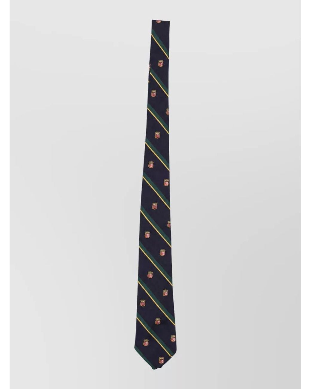 Polo Ralph Lauren White Silk Wool Tie for men