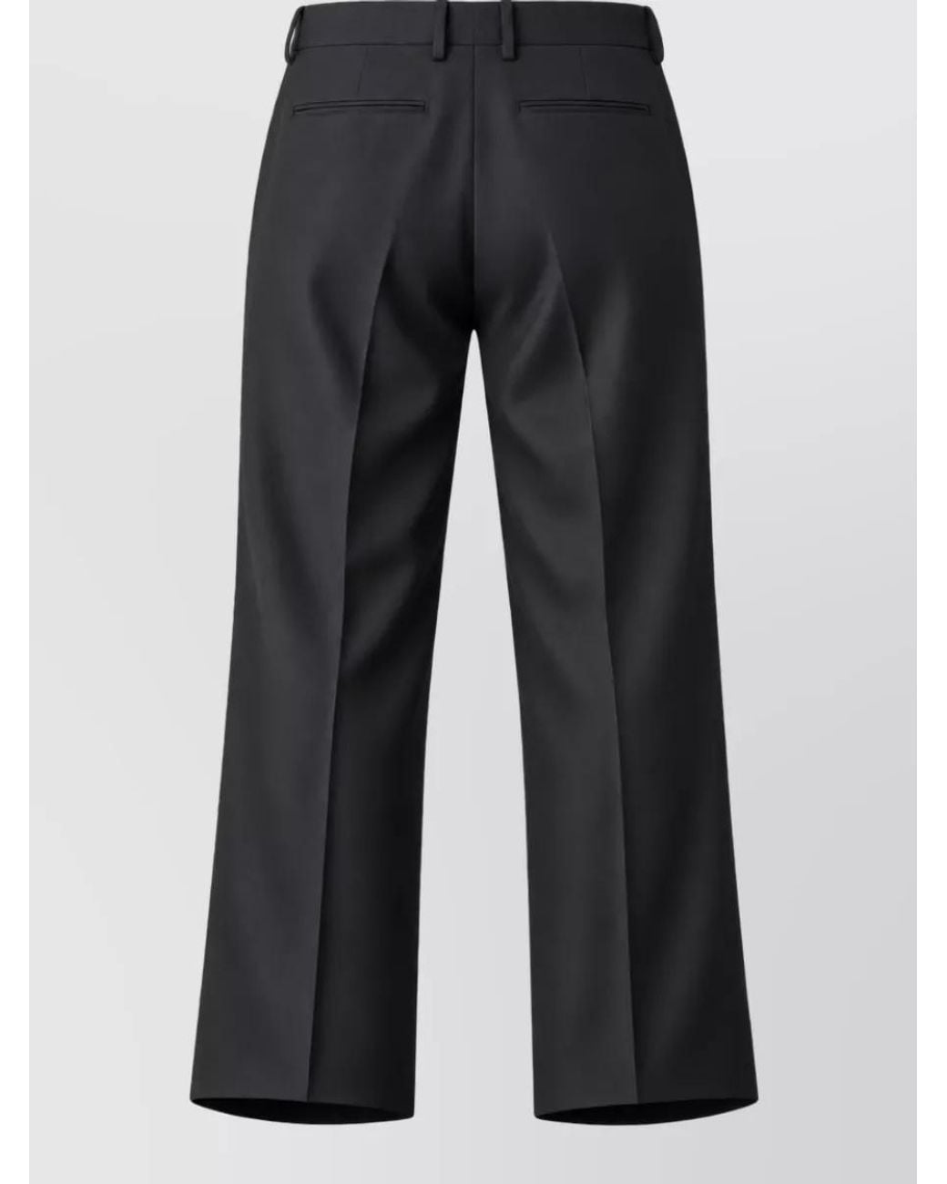 Vivienne Westwood Black Virgin Wool Tailored Trousers for men