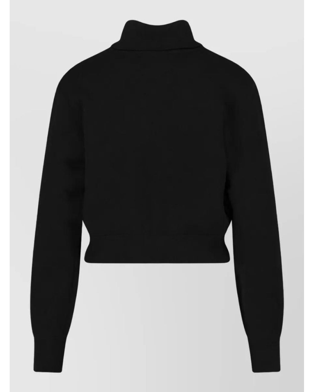 Autry Black Cropped Jacket