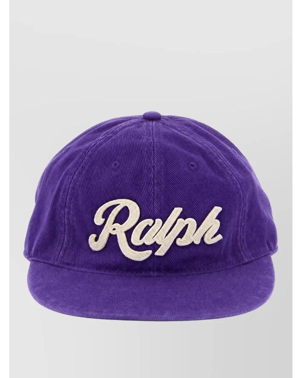 Polo Ralph Lauren Purple Cotton Baseball Cap for men