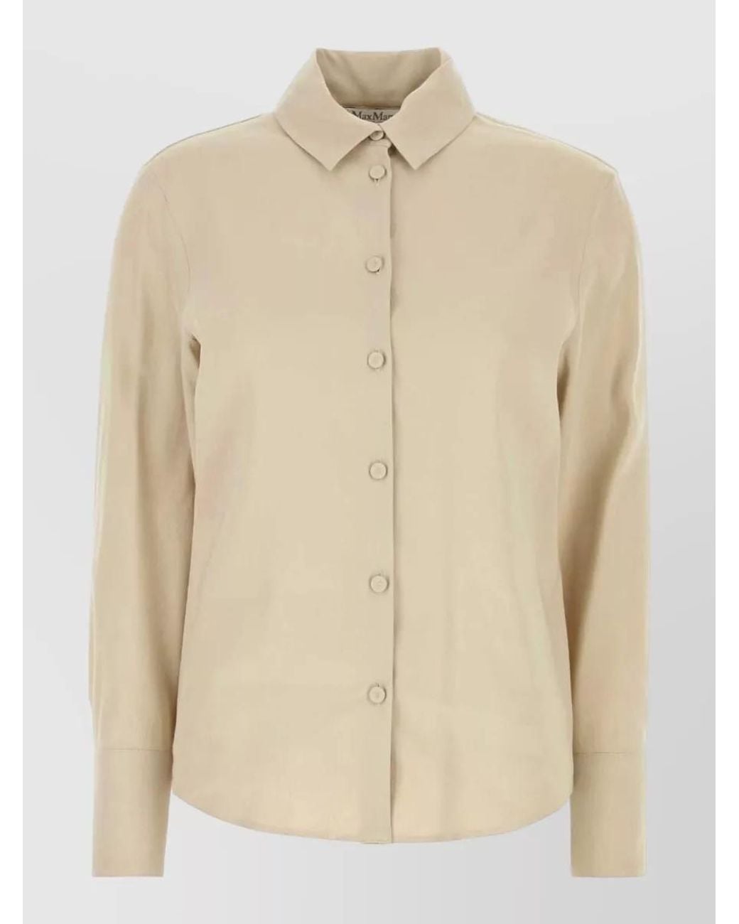 Max Mara Natural Linen Shirt for men