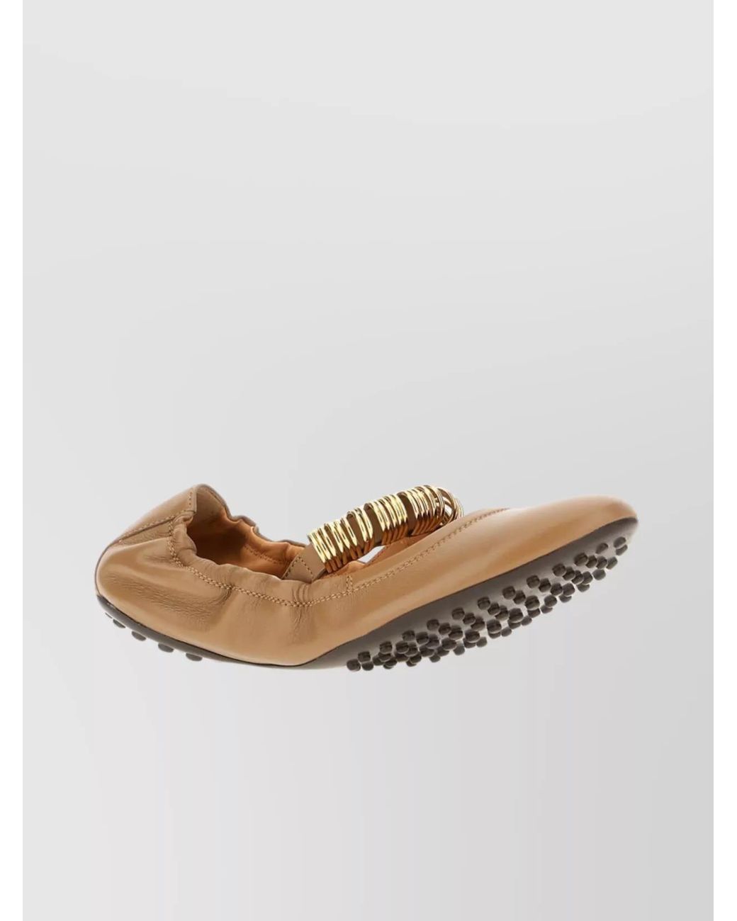 Tod's Multicolor Leather Ballerina Shoes
