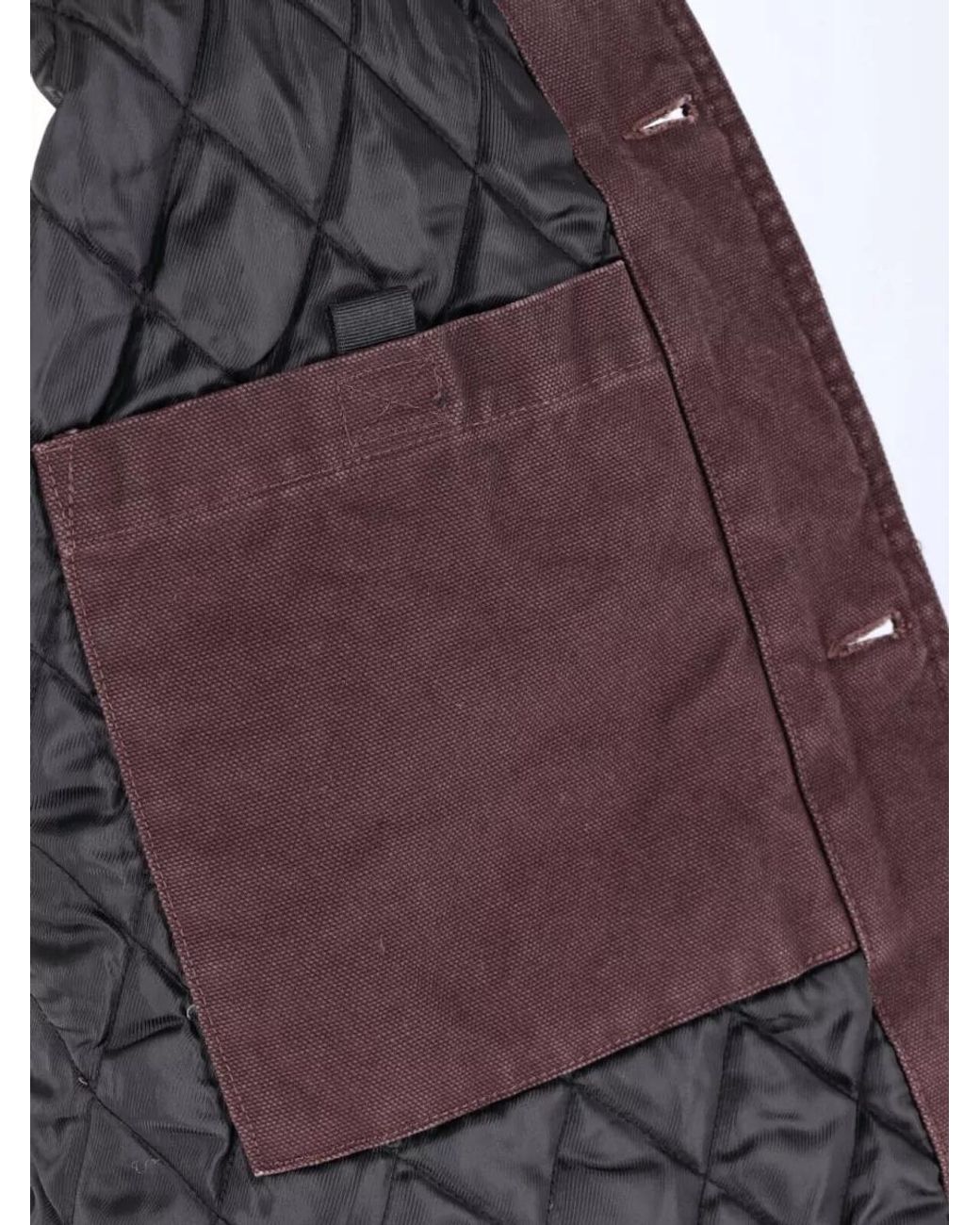 Carhartt Brown Single Breasted Coat for men