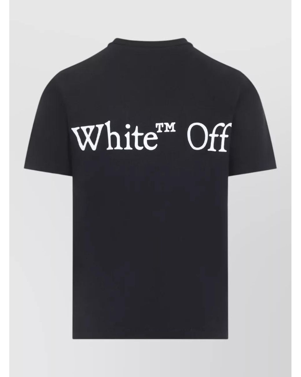 Off-White c/o Virgil Abloh Black Printed Regular-Fit Short-Sleeve T-Shirt for men