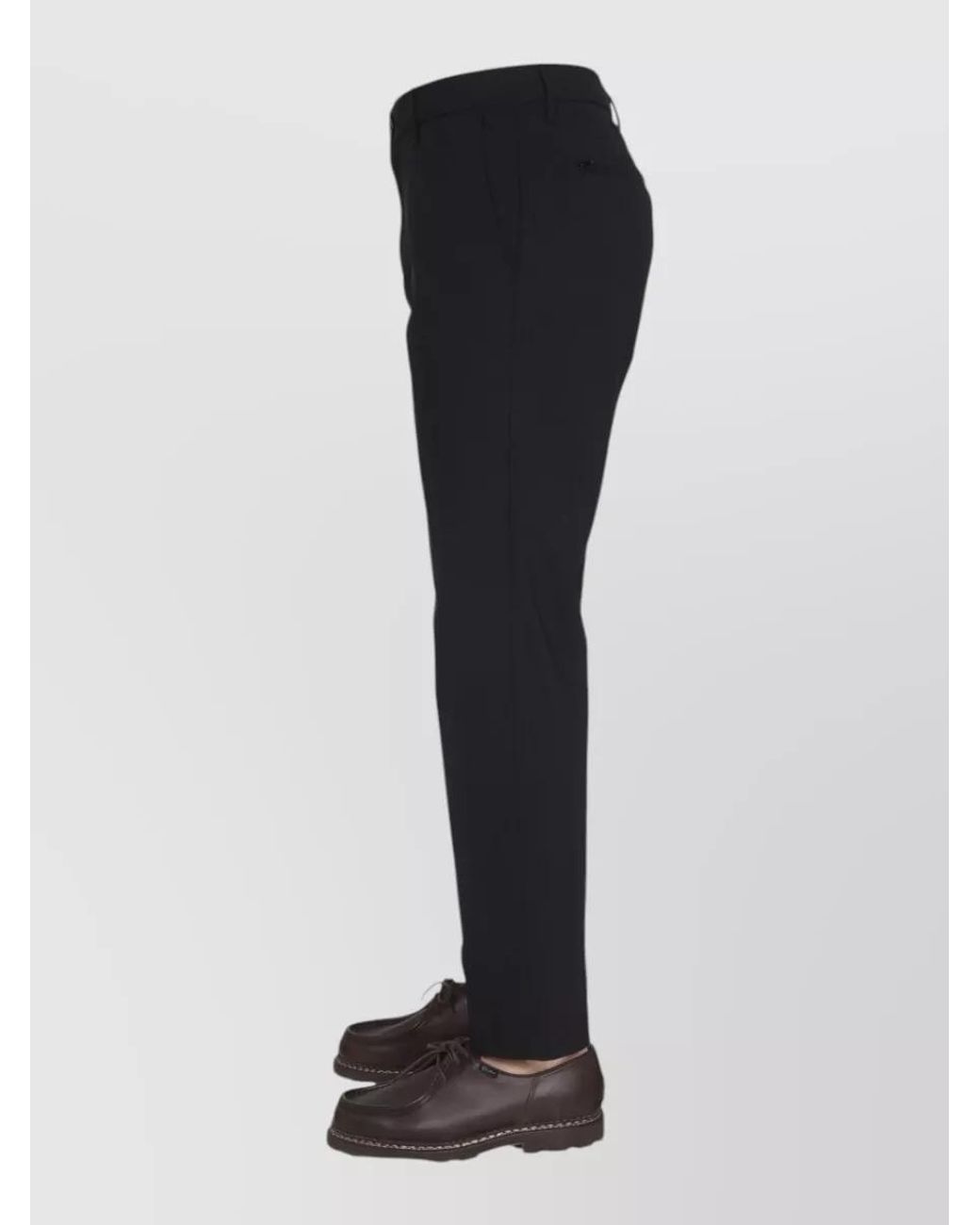 Department 5 Blue Regular-Fit Straight-Leg Trousers for men