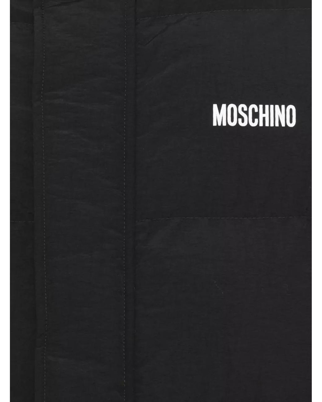 Moschino Black Padded Short Jacket for men