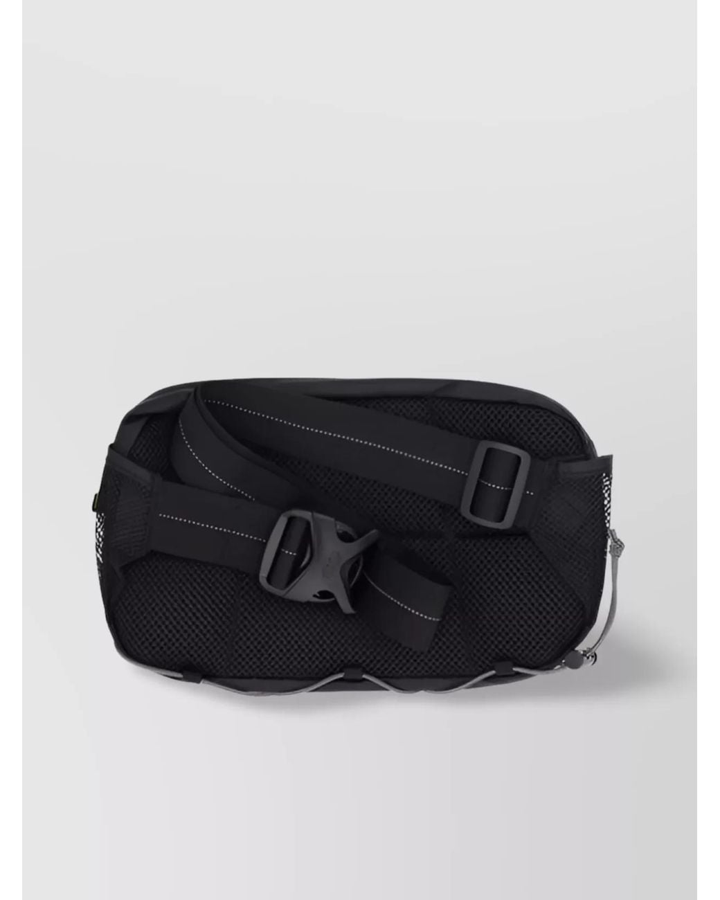 Parajumpers Black Nylon Belt Bag for men