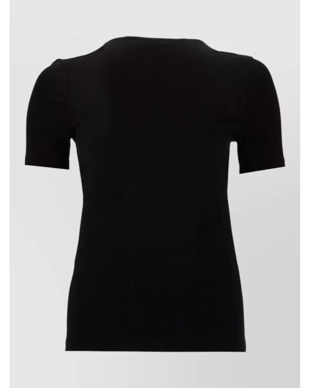 Versace Jeans Couture Black Logo Print T-Shirt