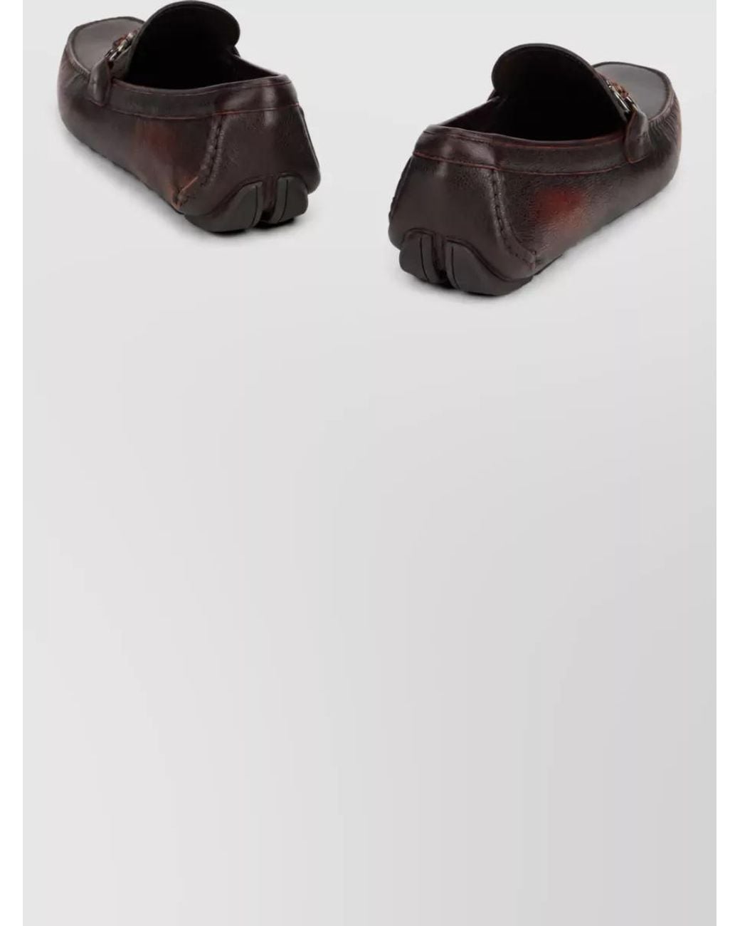 Ferragamo Multicolor Leather Loafers for men
