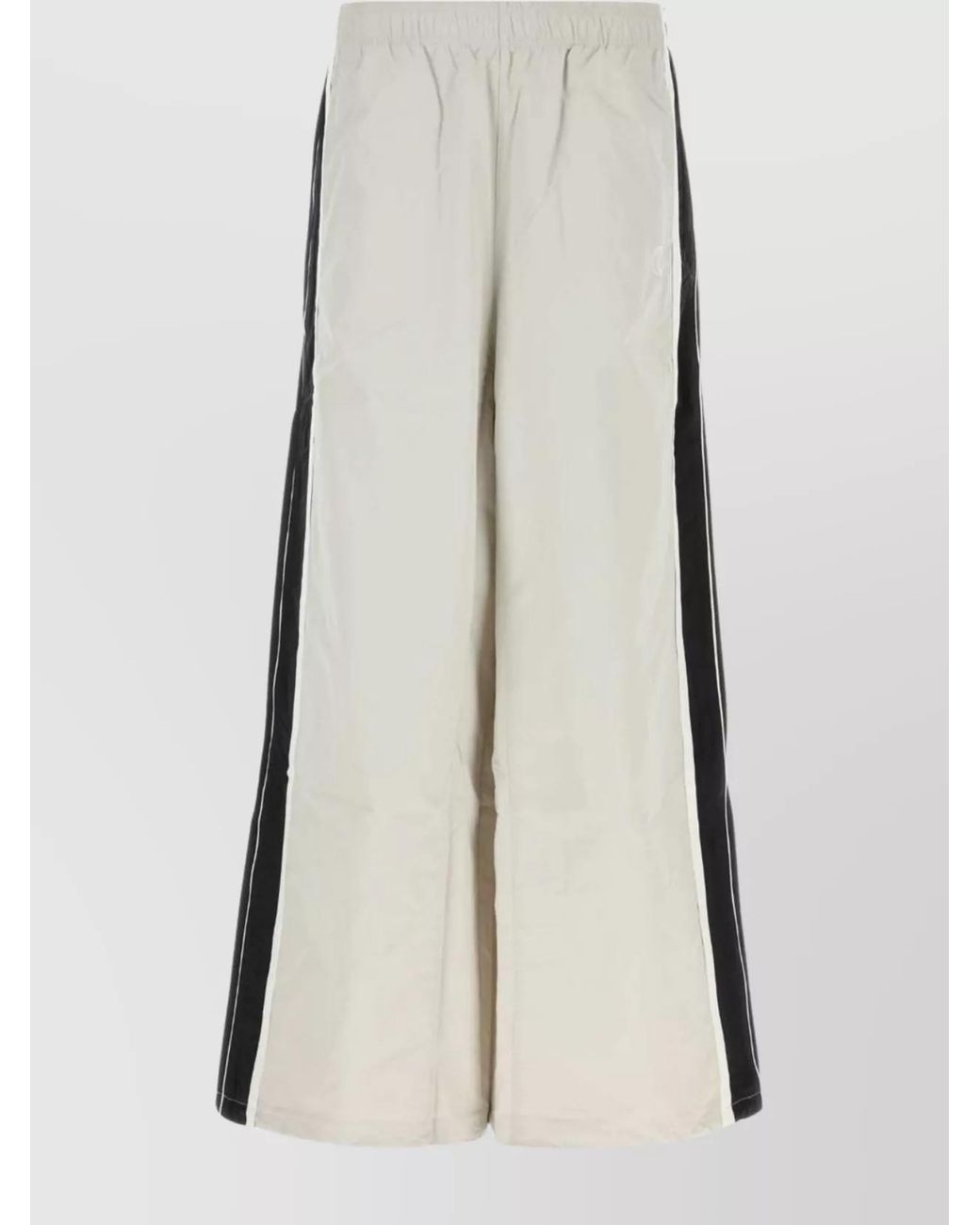 Vetements White Polyester Wide-Leg Trousers for men