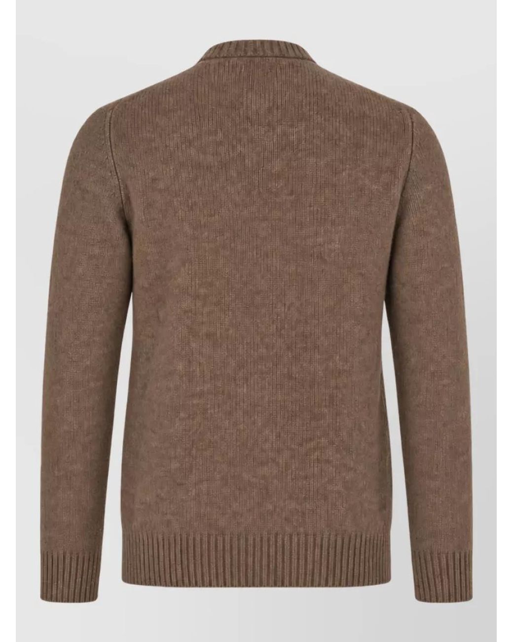 Ballantyne Brown Wool Jumper for men