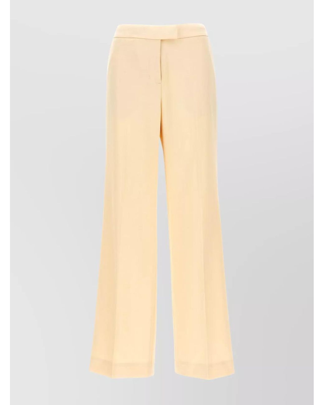 Zimmermann Natural Wide-Leg Trousers