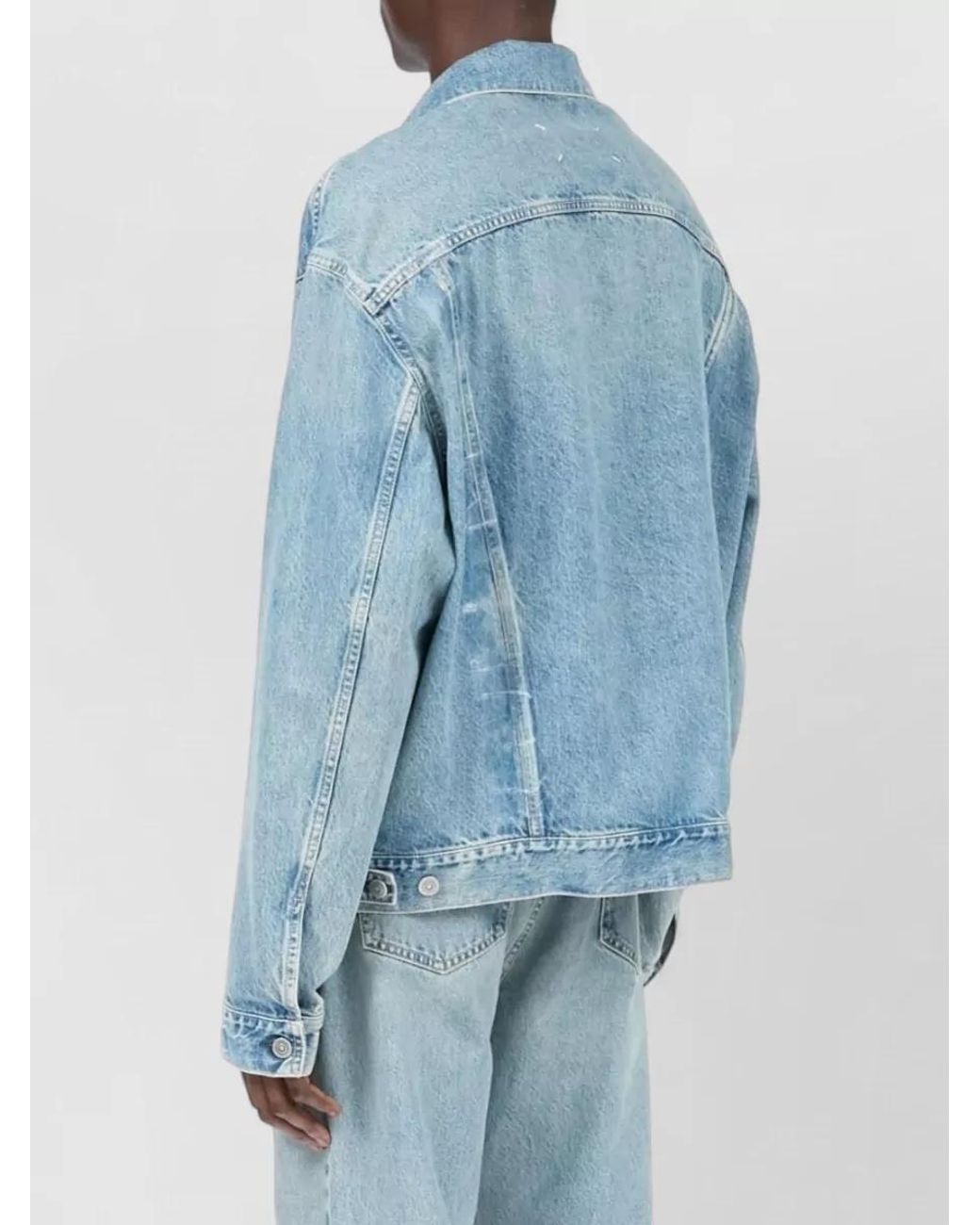 Maison Margiela Blue Denim Jacket for men