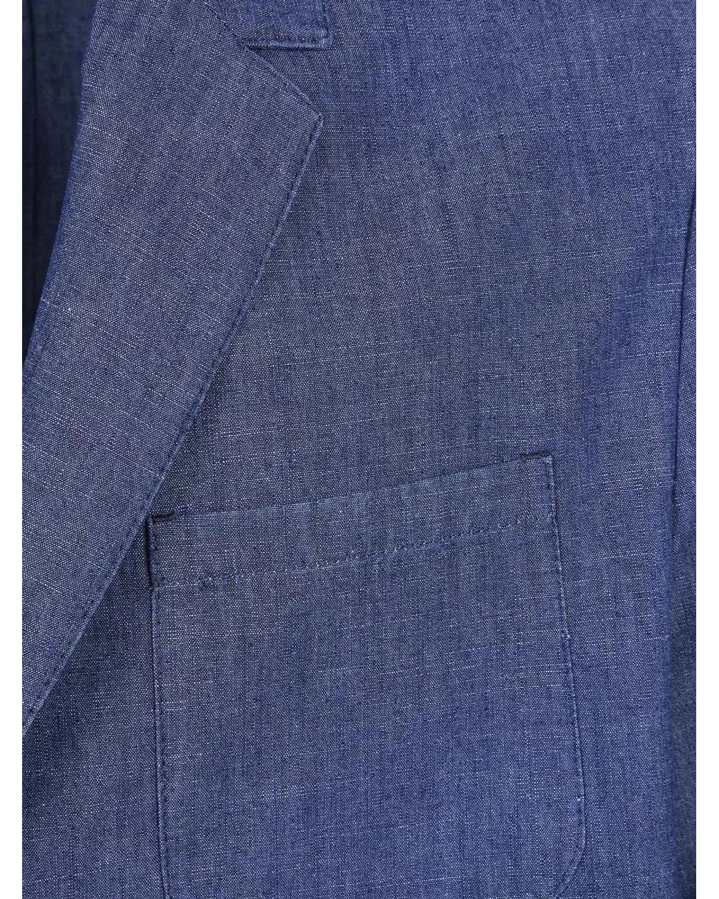 Boglioli Blue Denim Jacket for men