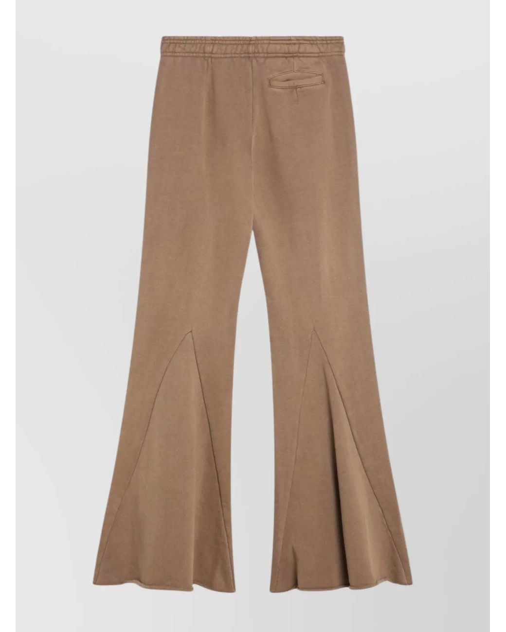 Entire studios Natural Cotton Flared Trousers