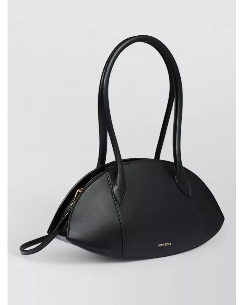 Nina Ricci Black Leather Shoulder Bag