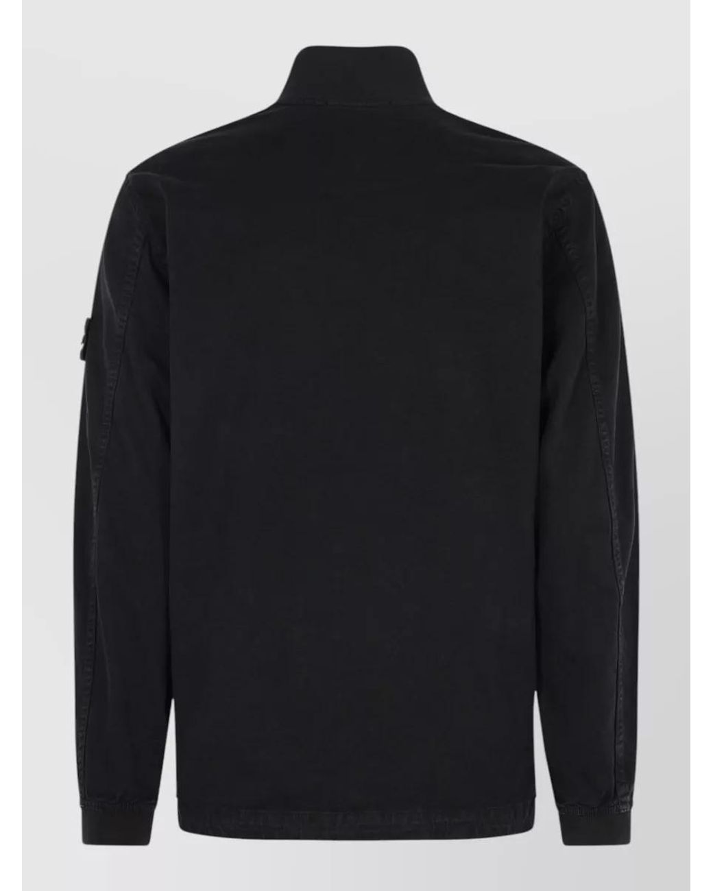 Stone Island Blue Cotton Overshirt Jacket for men