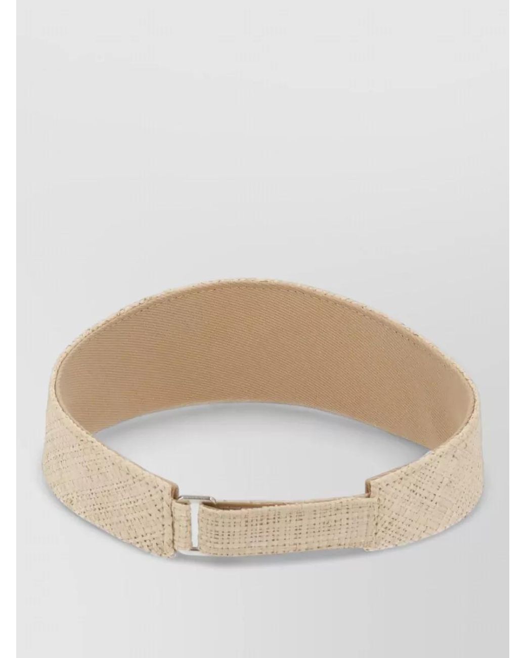 Ruslan Baginskiy Natural Straw Visor