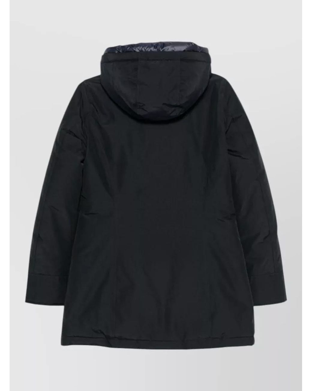 Woolrich Blue Down Hooded Puffer Parka