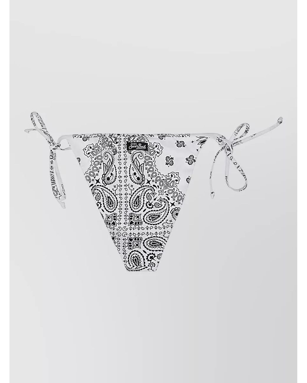 Mc2 Saint Barth Multicolor High-Rise Bandana-Print Bikini Briefs
