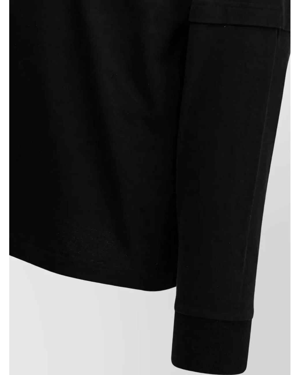 Sacai Green Cotton Crew-Neck T-Shirt for men
