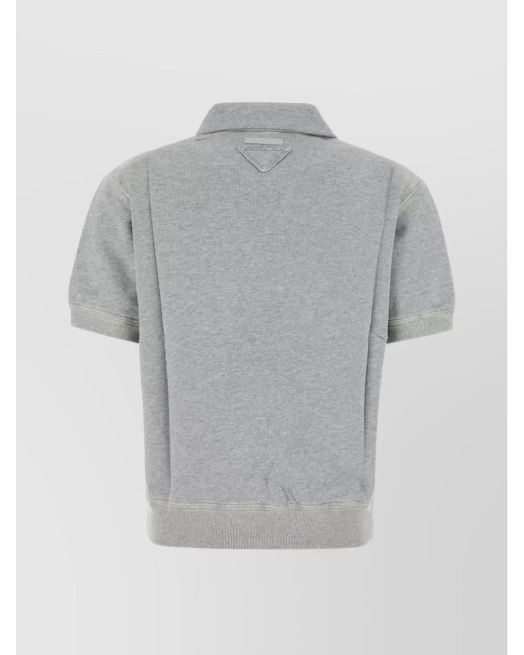 Prada Gray Burgundy Rivo Knit Rayon Tank Top