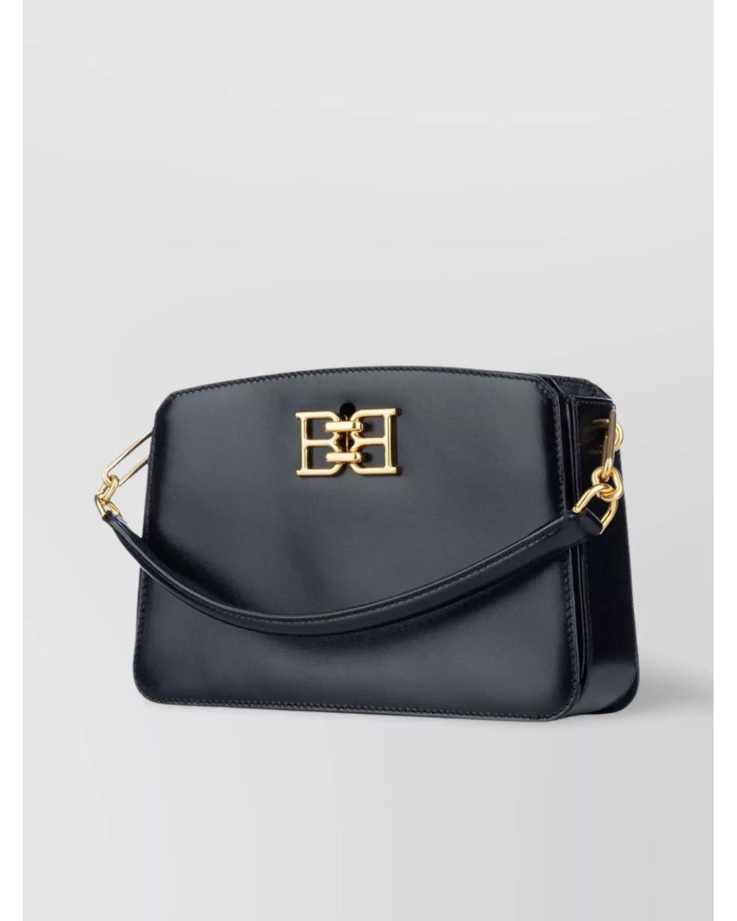 Bally Blue Leather Shoulder Bag