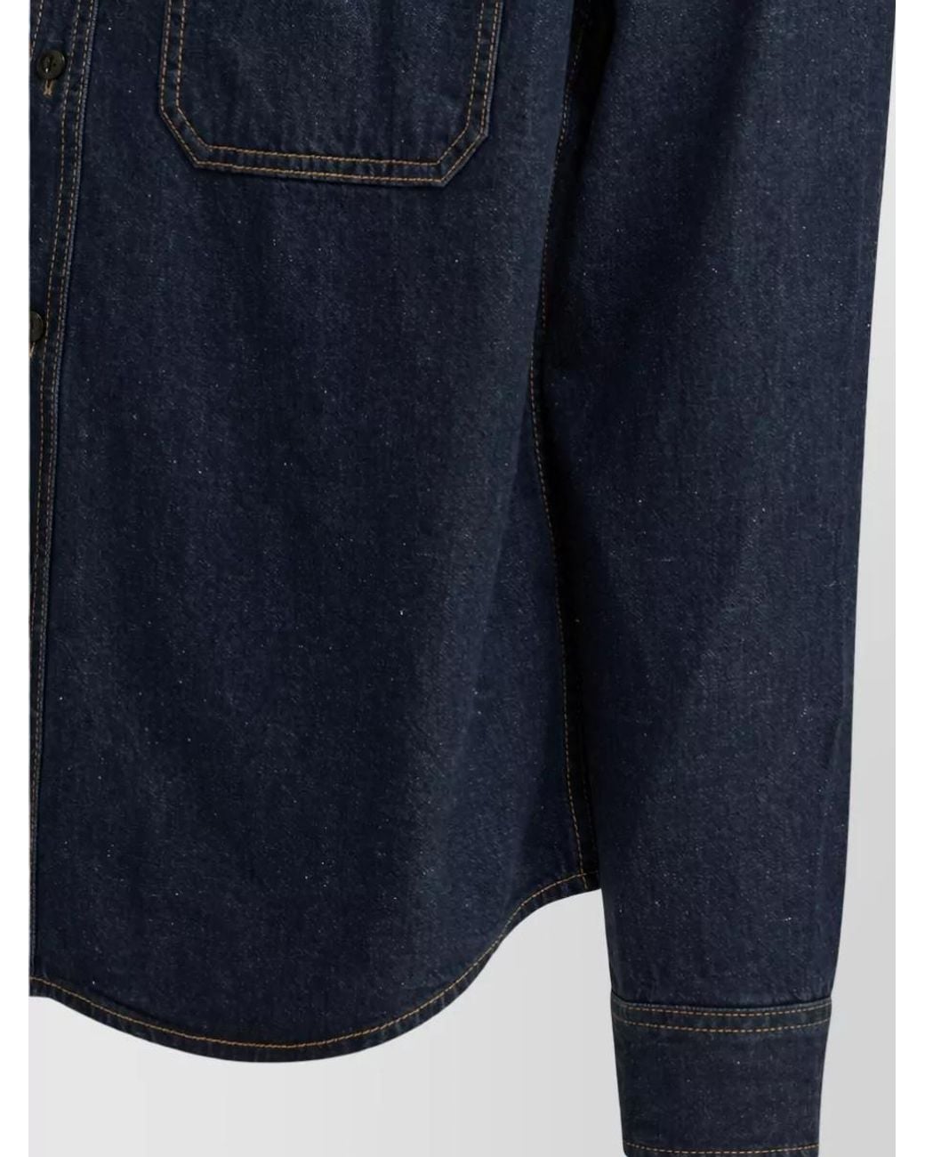 Stussy Blue Denim Shirt for men