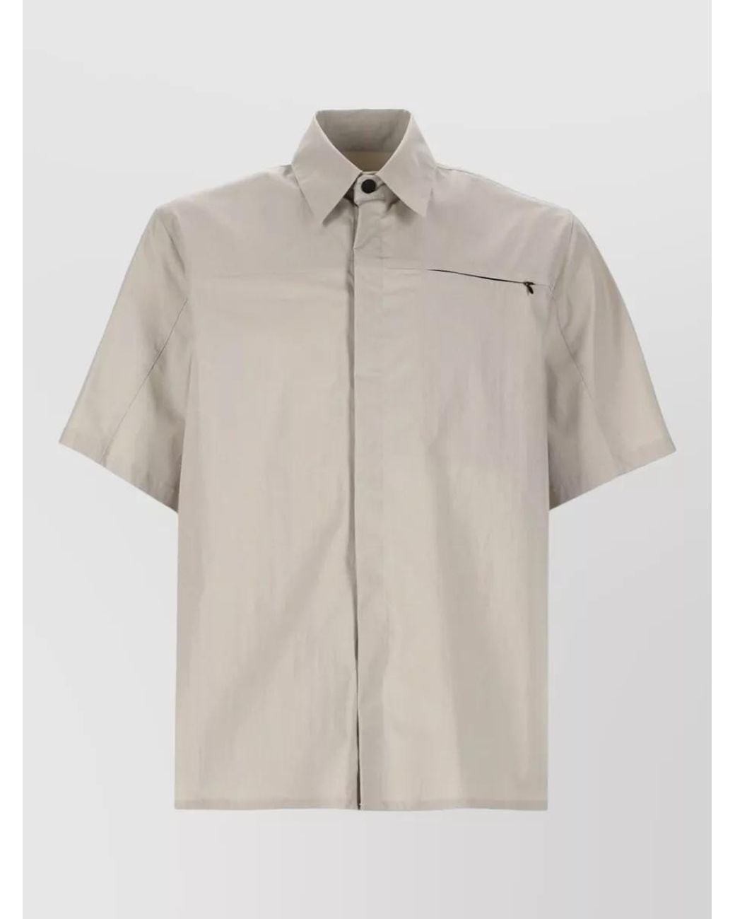 MSGM Natural Cotton Shirt for men