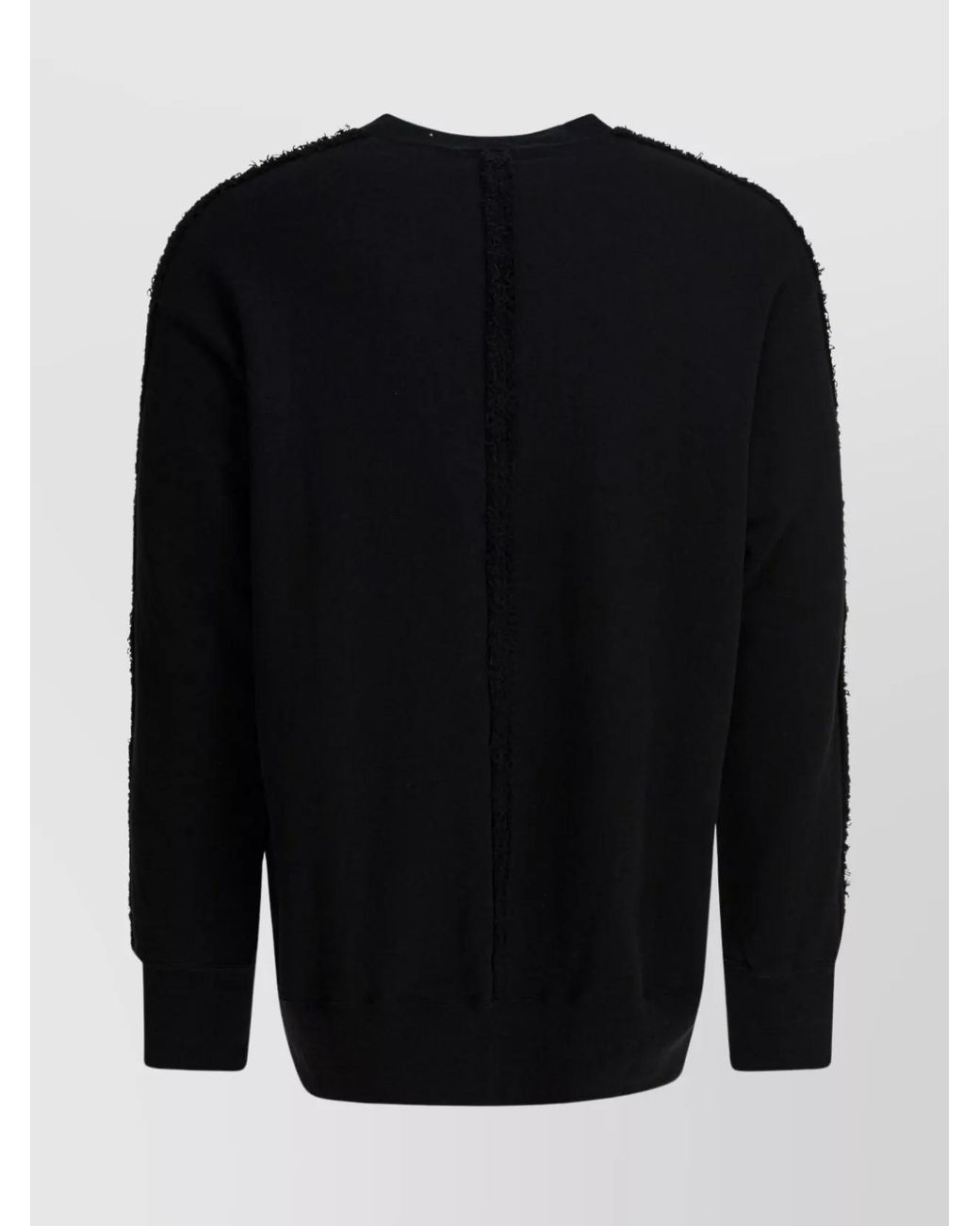 Comme des Garçons Black Cotton Crewneck Sweatshirt for men