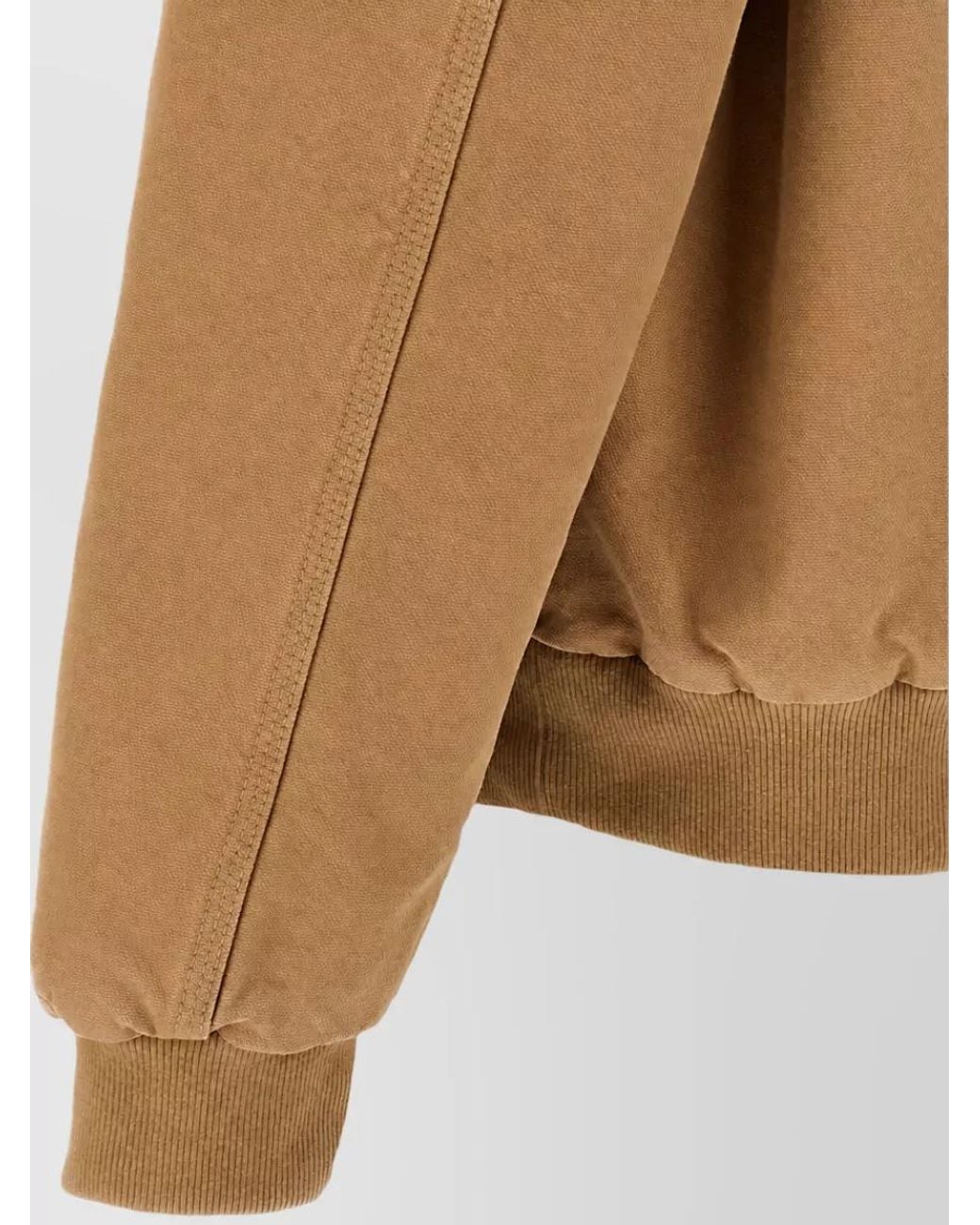 Carhartt Natural Cotton Quilted Single-Breasted Jacket for men
