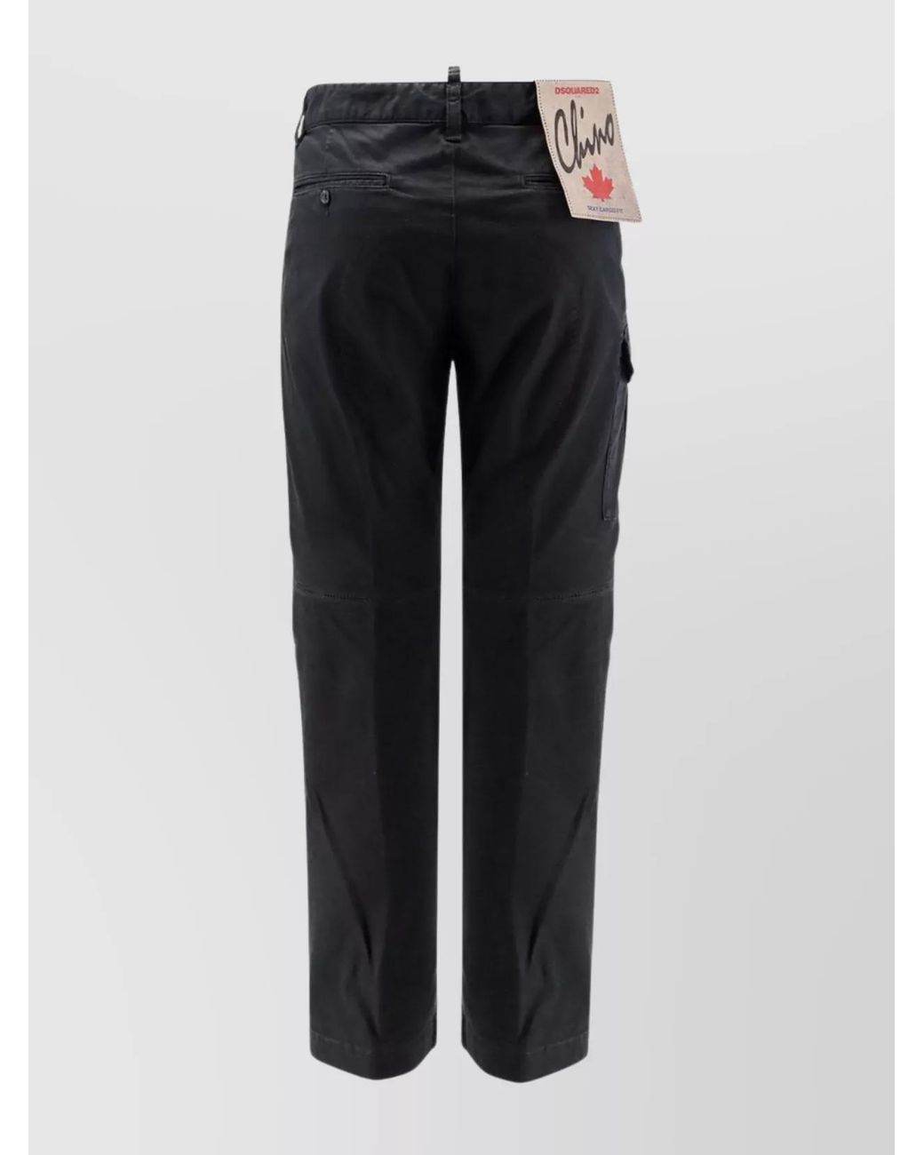 DSquared² Blue Cotton Skinny Cargo Trousers for men