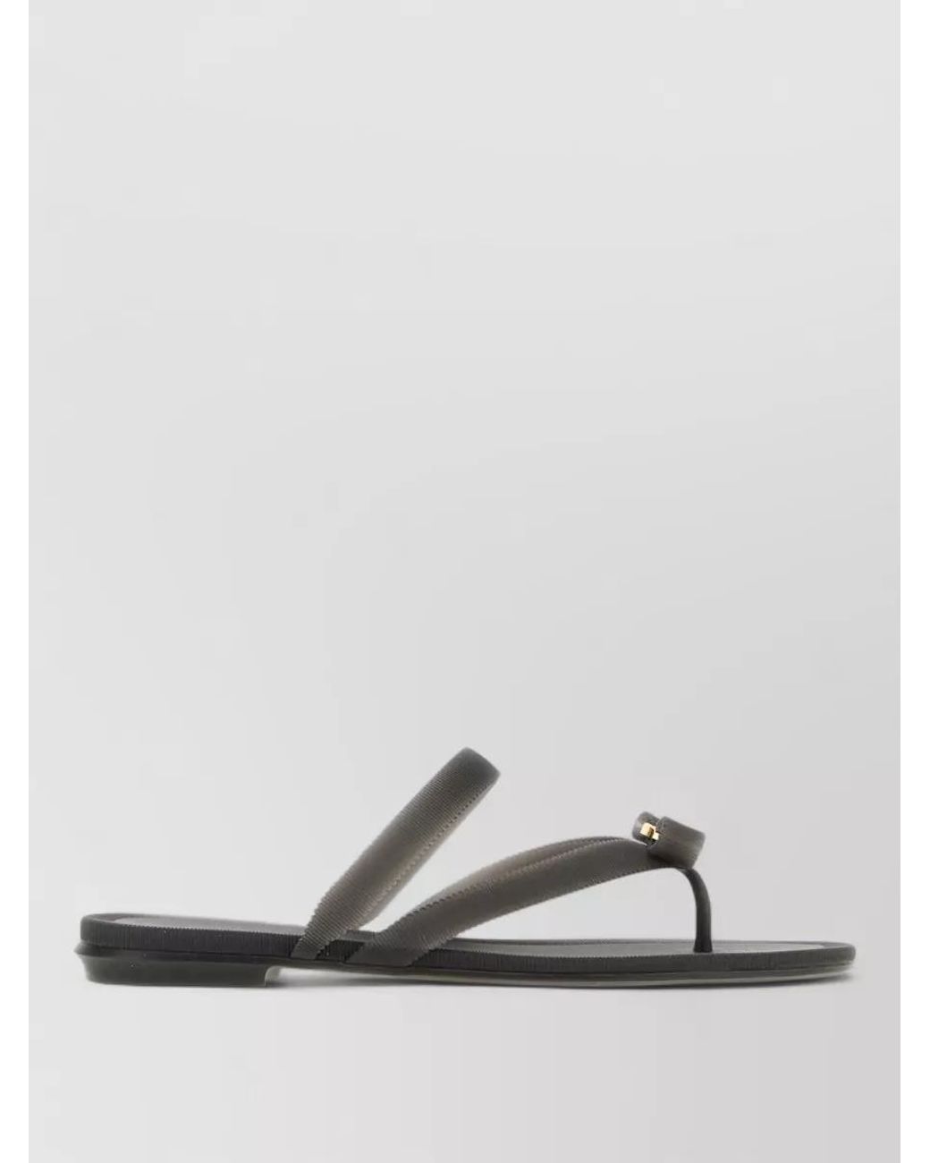 Ferragamo Multicolor Rubber Thong Sandals