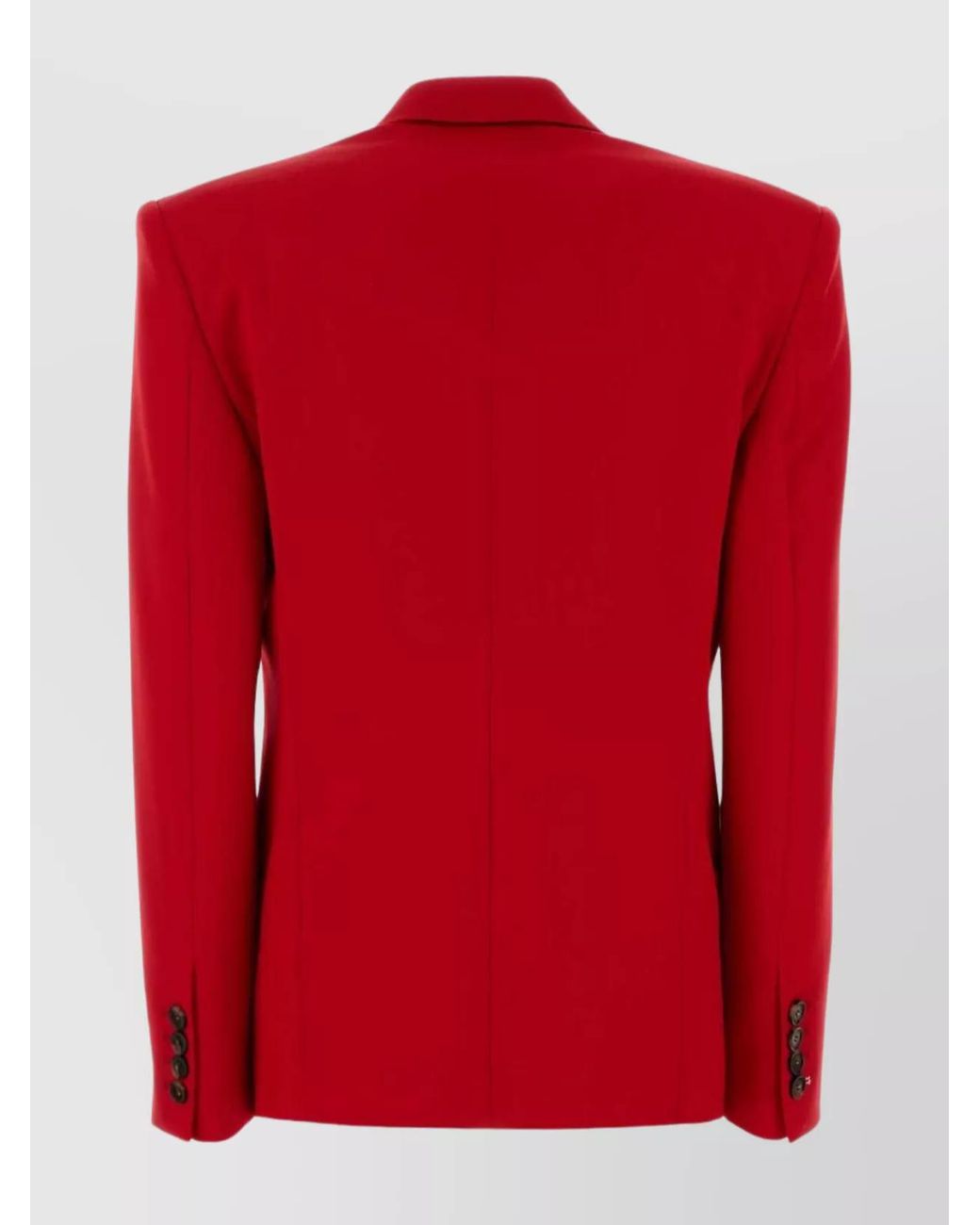 Stella McCartney Red Double-Breasted Blazer