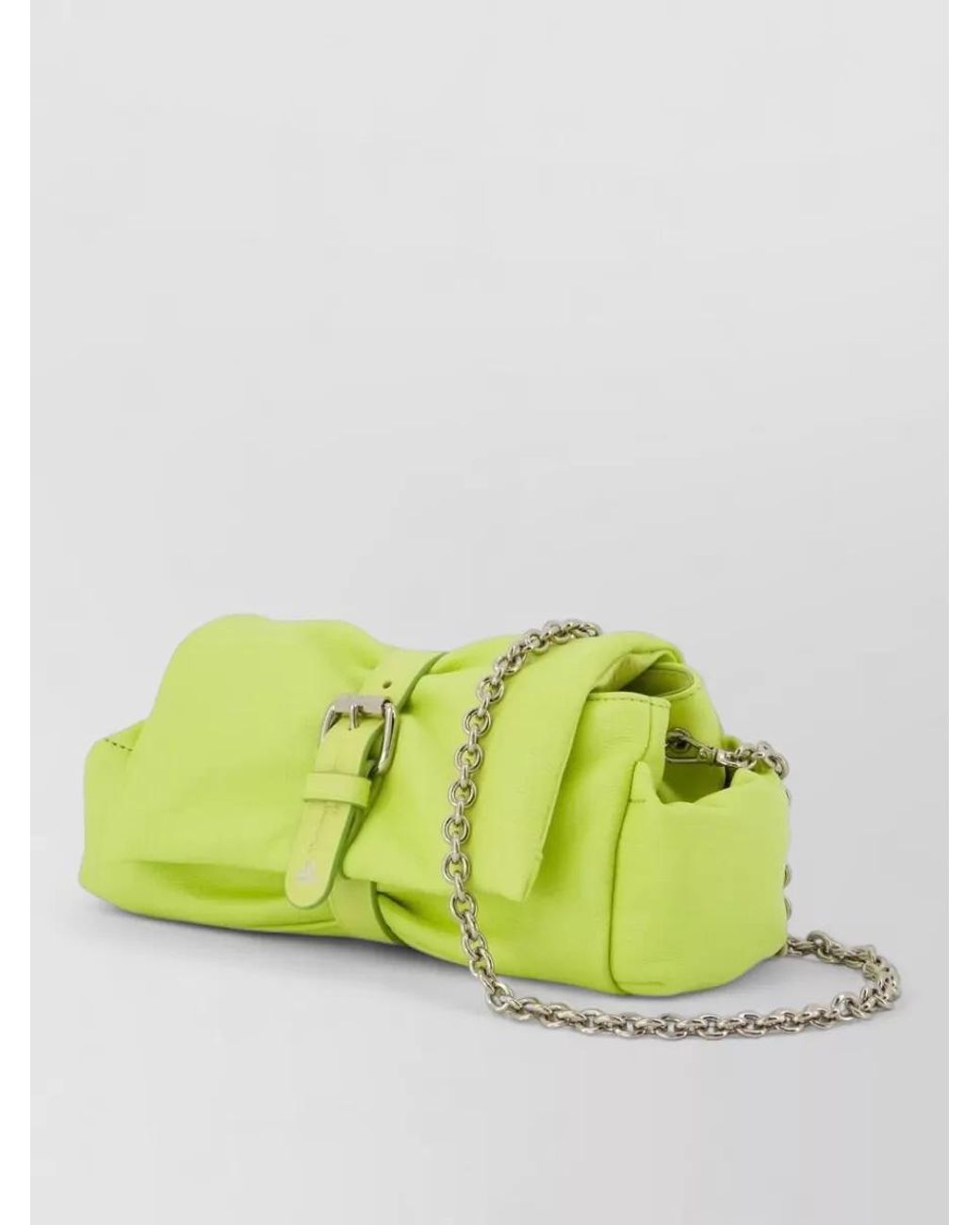 Vivienne Westwood Yellow Hazel Leather Cross-Body Bag