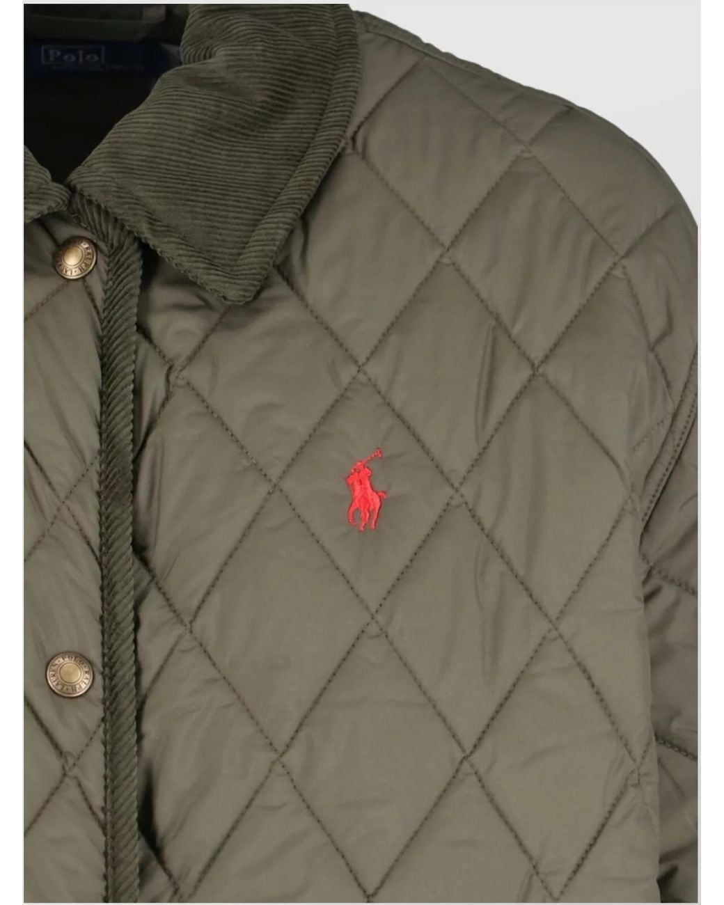 Polo Ralph Lauren Green Quilted Oversized Puffer Jacket