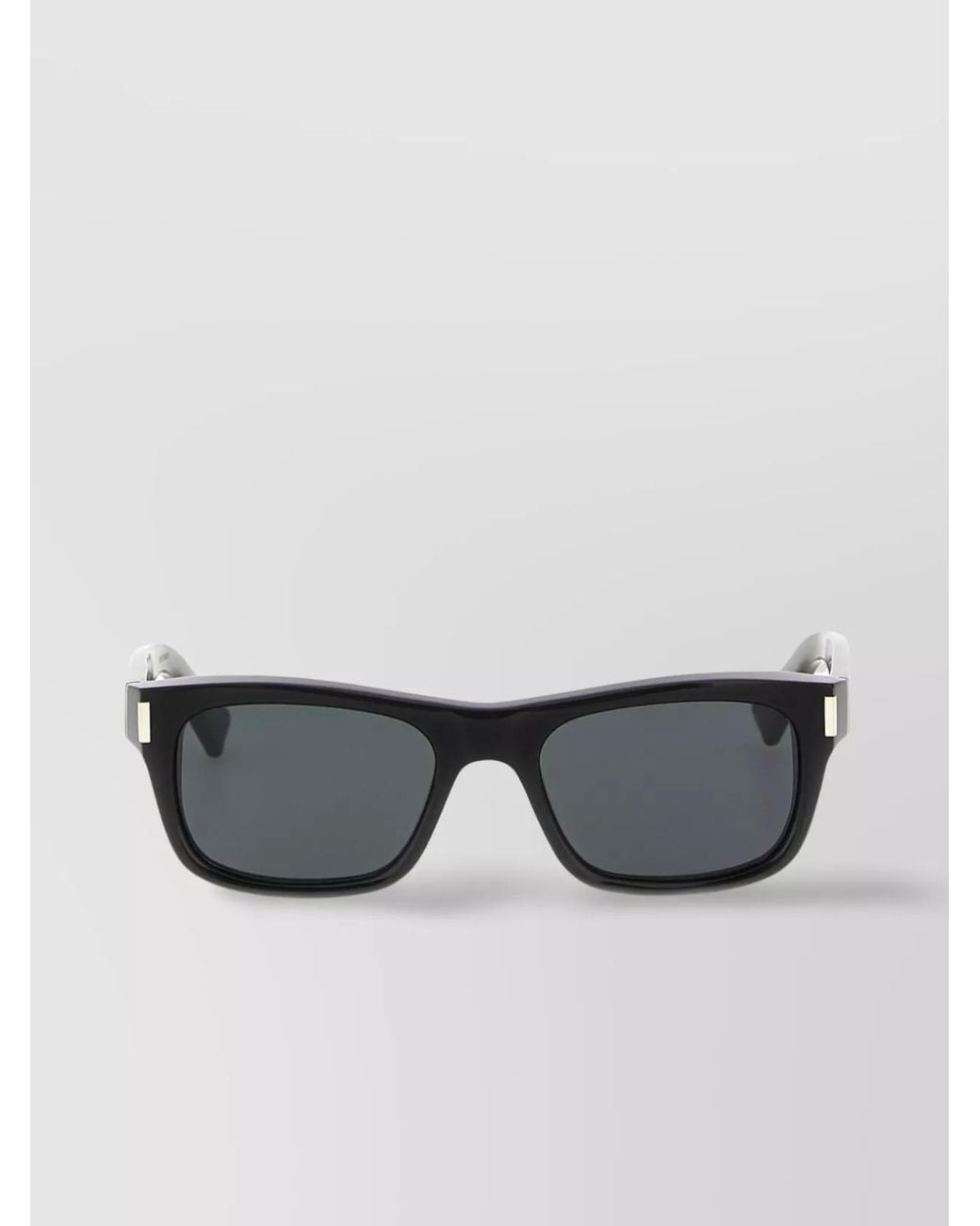 Saint Laurent Gray Acetate Sl 83 Sunglasses for men