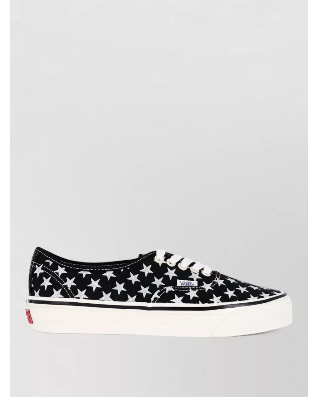 Vans Multicolor Star Print Canvas Low-Top Lace-Up Sneakers