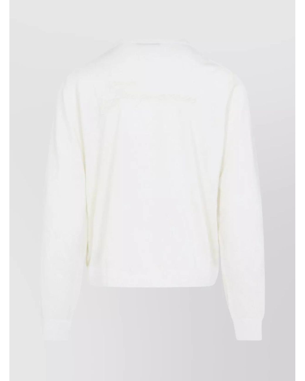 Jacquemus White Brode Puover for men