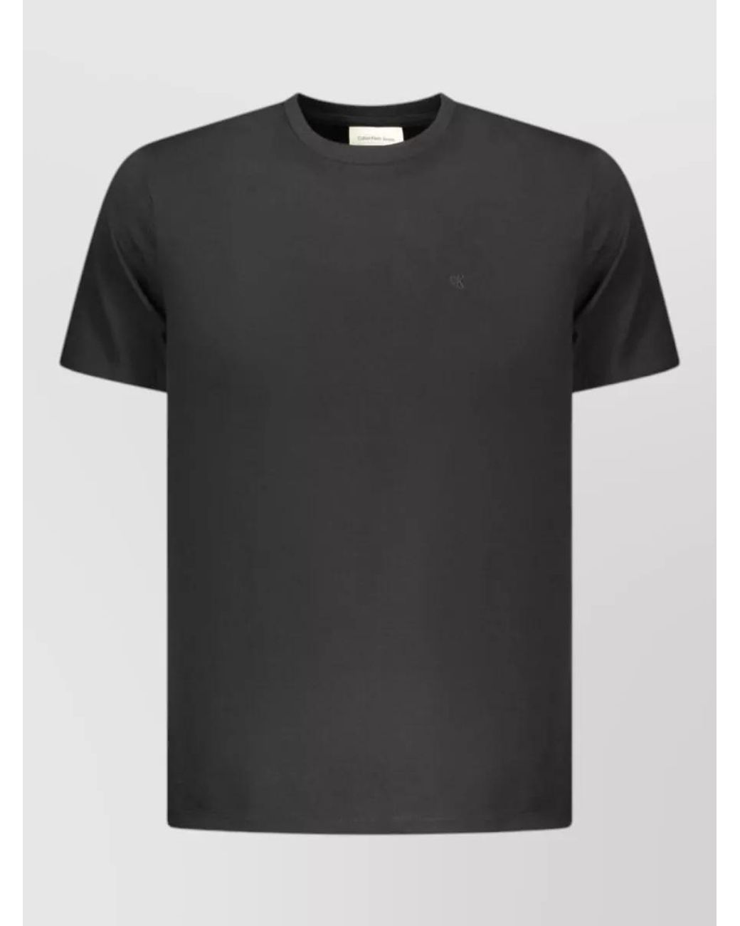 Calvin Klein Black Cotton T-Shirt for men