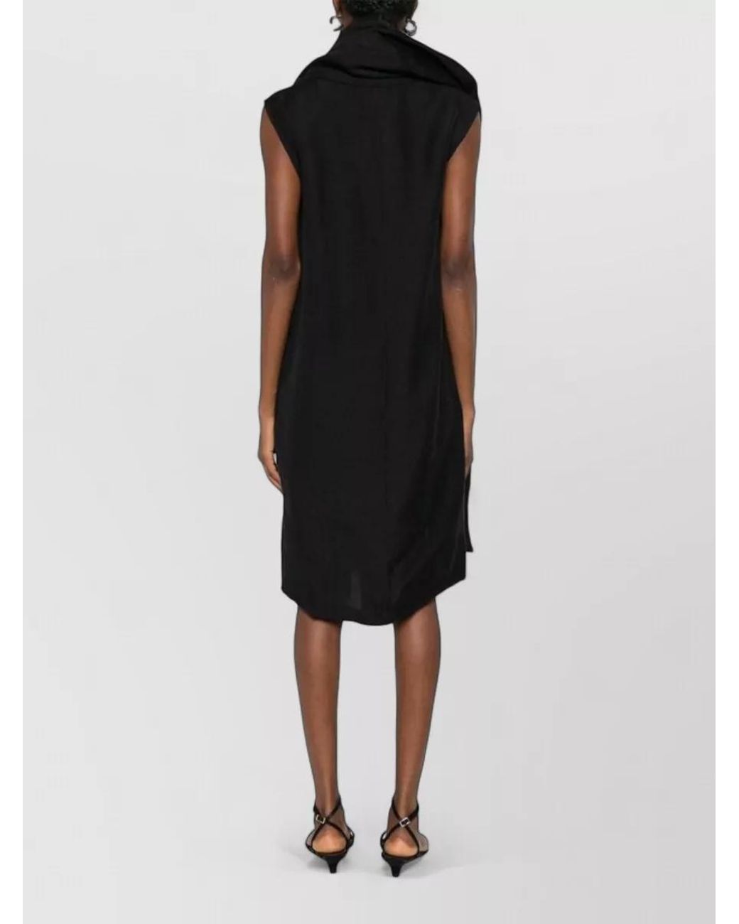 Totême  Black Midi Dress