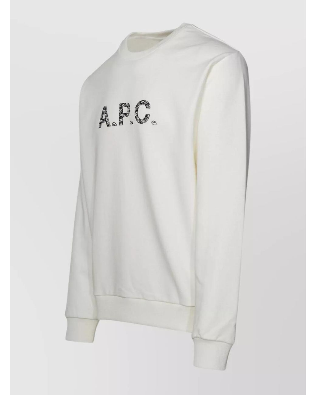A.P.C. Gray Cotton Sweatshirt for men