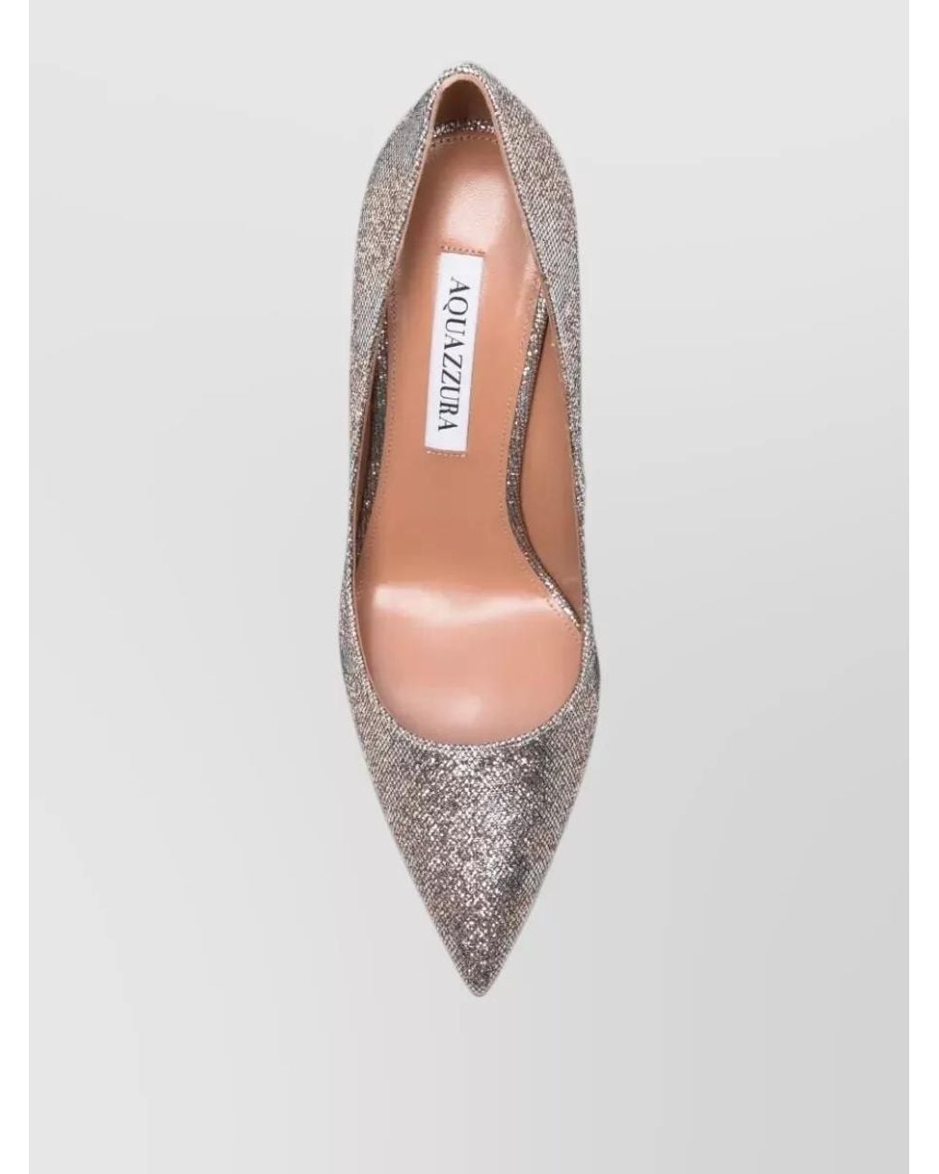 Aquazzura Pink Leather Pumps