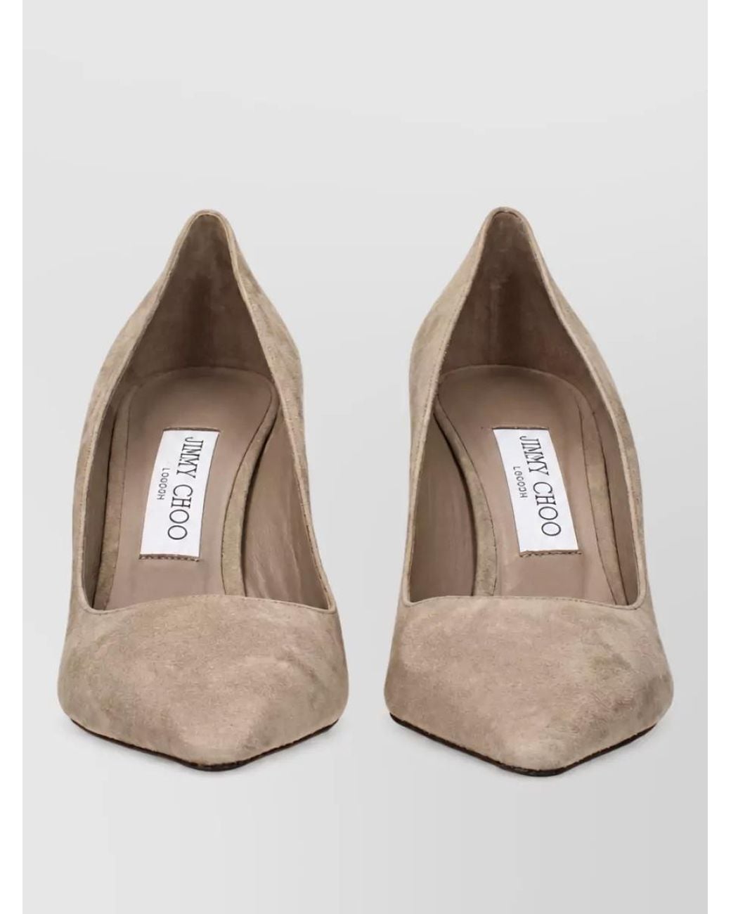 Jimmy Choo Natural Leather Pumps