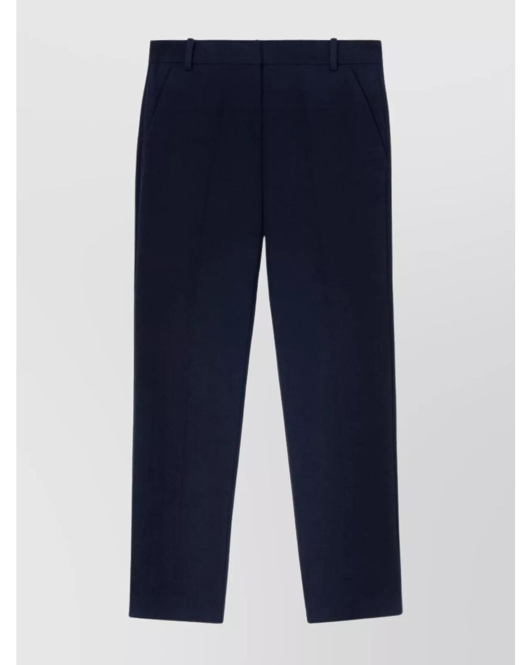 Pinko Blue Cropped Trousers