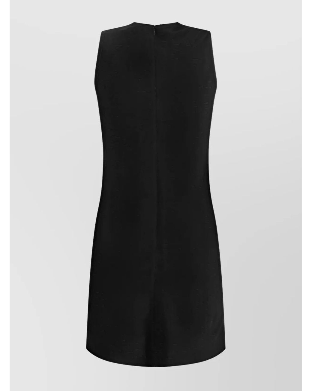 AMI Black Sleeveless Mini Dress